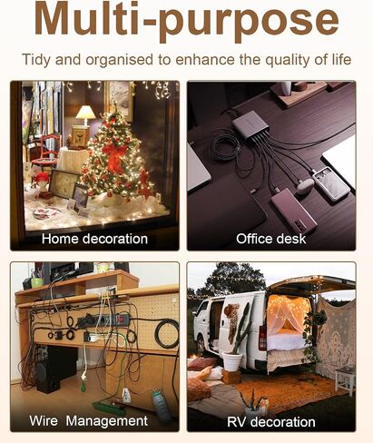 125 Pcs Magnetic Cable Zip Tie Mounts, Magnetic Cable Ties (25 Pcs Multipurpose Magnets & 100 Pcs Releasable Zip Ties) Magnetic Wire Holder for Home Office Electrical Wire Management in Kuwait
