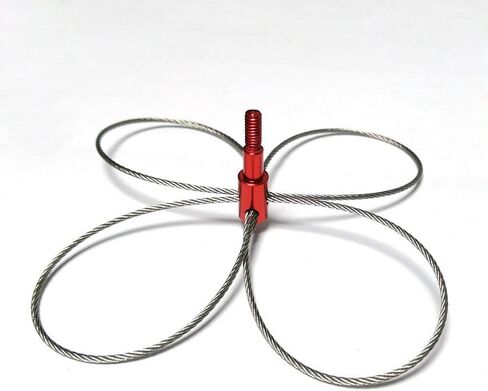 6PK Archery Bowhunting Broadheads 200 Grain Bird Buster Wire Blunts 3 inch Wire Dia Loops for Crossbow and Compound Bow in Kuwait