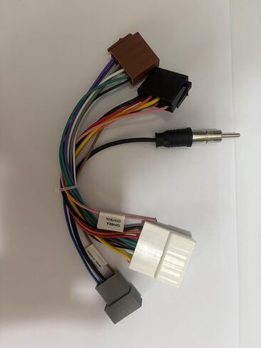 Aftermarket Radio Wiring Harness Compatible with Nissan 2007-2013/Subaru 2008-2014, Universal ISO Car Stereo Adapter with Antenna Adapter Fits for Altima Frontier Rogue Xterra in Kuwait