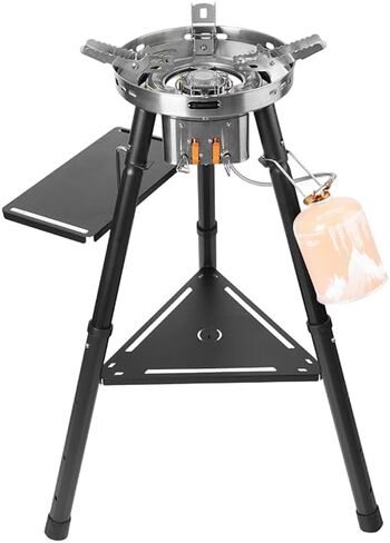 FIREMAPLE Vulcan DualBlaze 6000W-15000W Camping Stove with Adjustable Legs in Kuwait