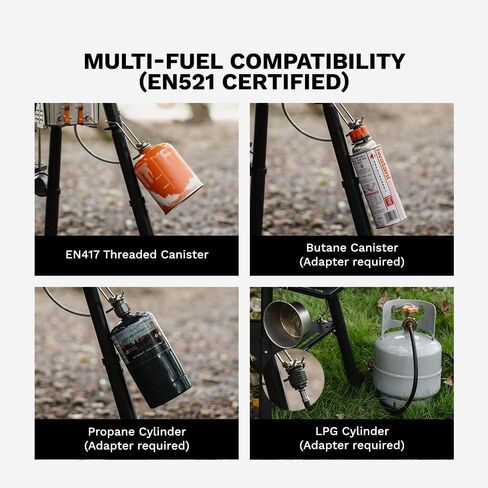 FIREMAPLE Vulcan DualBlaze 6000W-15000W Camping Stove with Adjustable Legs in Kuwait