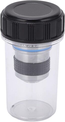Fafeicy Achromatic Microscope Objective High Refractive Index Achromatic Objective Lens Wide Field of View for Microscope (S40/0.65) in Kuwait