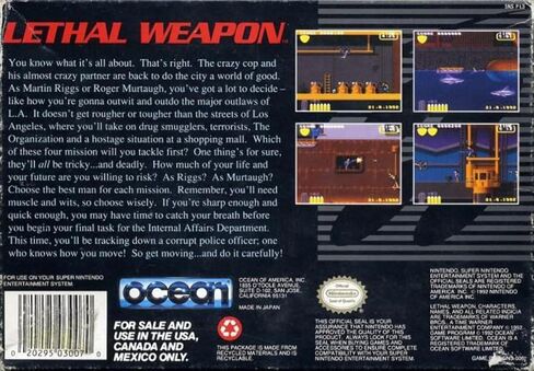 Lethal Weapon - Nintendo Super NES in Kuwait