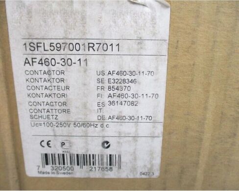 SMOCONE Expedited AF460-30-11 1SFL597001R7011 New and Sealed in Box AF4603011 1SFL597001R7011 1 Year Warranty in Kuwait