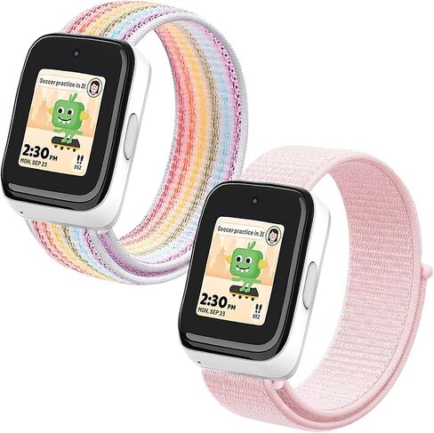 Kids Nylon Bands for SyncUP Kids Watch 2/1, Hook&Loop Band for Boys Girls in Kuwait