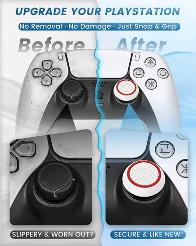 16-in-1 Performance Thumb Grips Joystick Caps for PS5/4/Xbox/Switch Pro in Kuwait