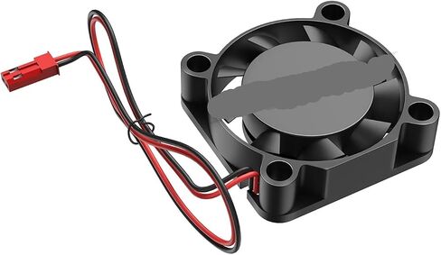 2 Pieces DC 5V 12V 24V 25mm 2507 Fan 25x25x7mm Cooling Radiator Heatsinks in Kuwait