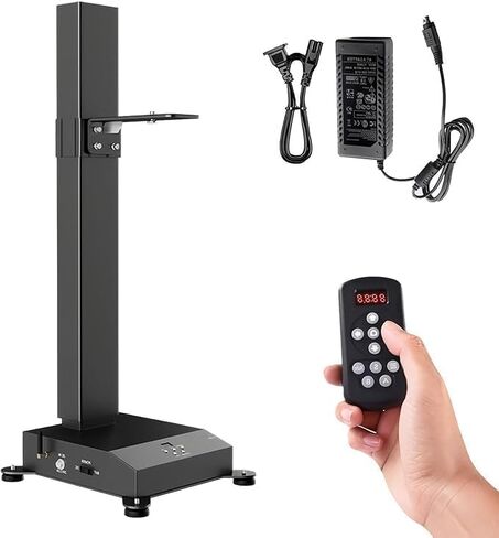 Motorized Camera Slider with Panoramic Head, 50cm Travel, 8 Speeds, 10 Heights, AB Memory for Live Streaming & Content Creation, Versatile Expansion for Filmmakers in Kuwait