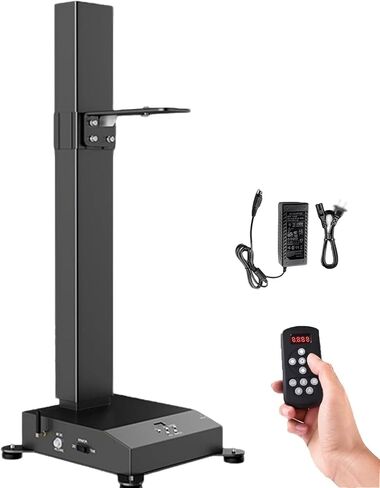 Motorized Camera Slider with Panoramic Head, 50cm Travel, 8 Speeds, 10 Heights, AB Memory for Live Streaming & Content Creation, Versatile Expansion for Filmmakers in Kuwait
