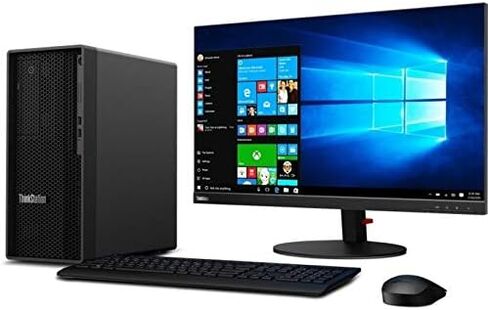 Lenovo ThinkStation P340 30DH00J3US Workstation - 1 i7-10700 - 16 GB RAM - 512 GB SSD - Tower - Raven Black - Windows 10 Pro 64-bitNVIDIA Quadro P1000 4 GB Graphics - DVD-Writer - English (US) Keyboar in Kuwait