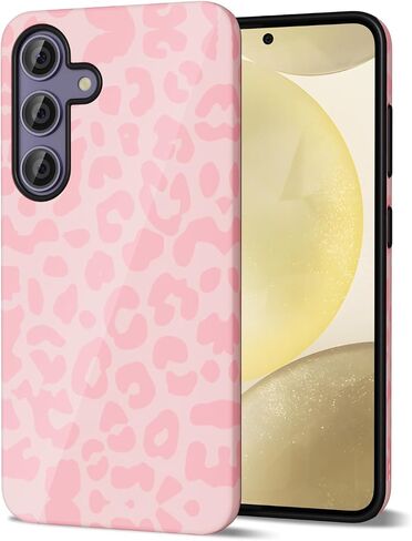 Svanove Cheetah Print Phone Case for Samsung Galaxy A16 5G Case Girly, Cute Leopard Case for Women, Luxury Trendy Retro Animal Print Design, Aesthetic Pattern Y2k Slim Hard Shell Plastic Cover, Pink in Kuwait