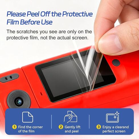 Mini Keychain Digital Camera,Y2K Retro Pocket Digicam 2K HD Video Camera, 270° Rotatable Lens, Built-in Flash, Type-C Charging, with 16GB SD Card & Keychain in Saudi Arabia
