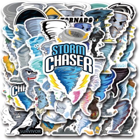 55 Pcs Tornado Stickers for Kids in Saudi Arabia