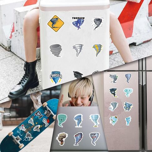 55 Pcs Tornado Stickers for Kids in Saudi Arabia