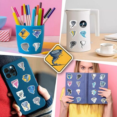 55 Pcs Tornado Stickers for Kids in Saudi Arabia