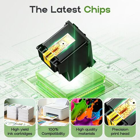 63XL Ink Cartridges Black and Color for HP 63 63Xl Ink Cartridge Combo Pack in Kuwait