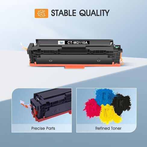 206A M283fdw Toner Cartridges 4 Pack Compatible for HP MFP M283cdw 206X 206 in Kuwait