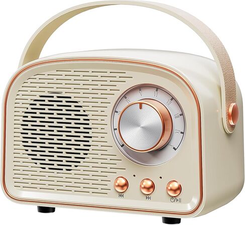 Retro Bluetooth Speaker,Wireless Vintage Decor, Cyan in Kuwait