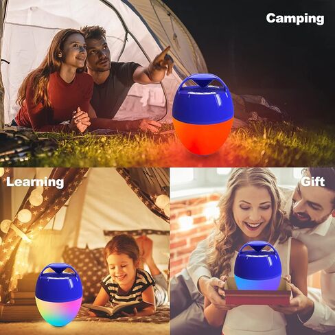 KingSom Portable Bluetooth Pool Speakers with Colorful Lights in Kuwait