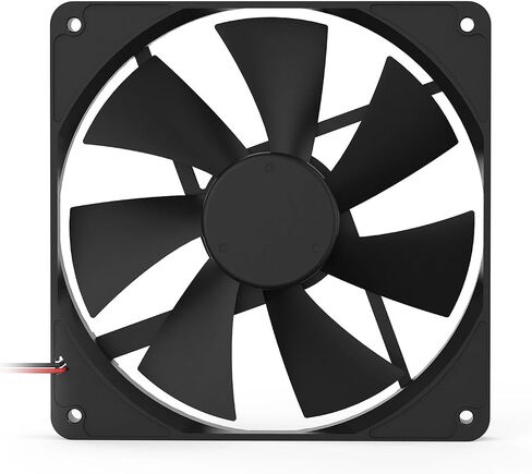 DC 140MM 5V 12V 24V 2PIN USB 140x140x25mm Dual Ball PC Brushless Case Cooling Fan 14025 14CM CPU Cabinet Cooler in Kuwait
