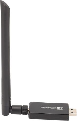 Cryfokt Wireless Network Card, RTL8812AU 1200Mbps Dual Band USB 3.0 WiFi Adapter with 5DB Antenna for Desktop Computer Laptop AndroidWindows in Kuwait