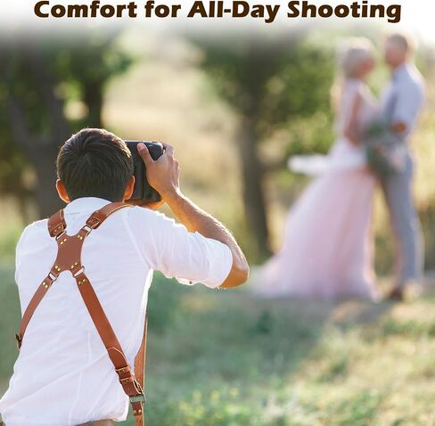 Dual Camera Harness for Photographers, Double Camera Strap for DSLR/SLR in Saudi Arabia
