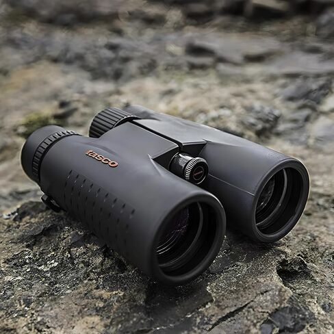 Tasco ES10X42 Essentials Binoculars, 10x42mm, Roof Prism Mc, Black in Kuwait