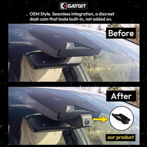 OEM-Fit Dash Cam Suitable for Toyota Camry 2025-2026 (Model C) LE in Kuwait