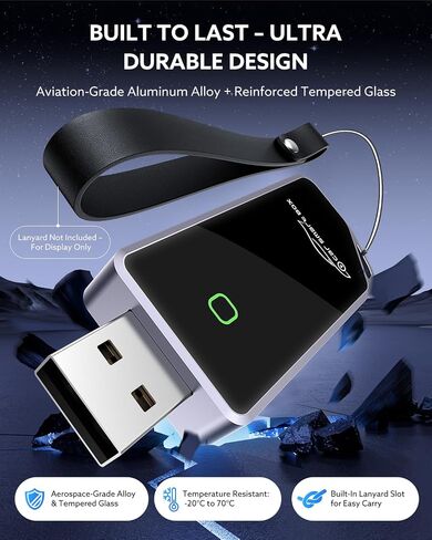 2026 Wireless CarPlay Adapter & Android Auto 2-in-1 Dongle, Powered by A7 Ultra Chip, Bluetooth 5.3, Fast and Stable Wireless Converter for Wired CarPlay, Compatible with iOS 10+ and Android 11+ in Kuwait