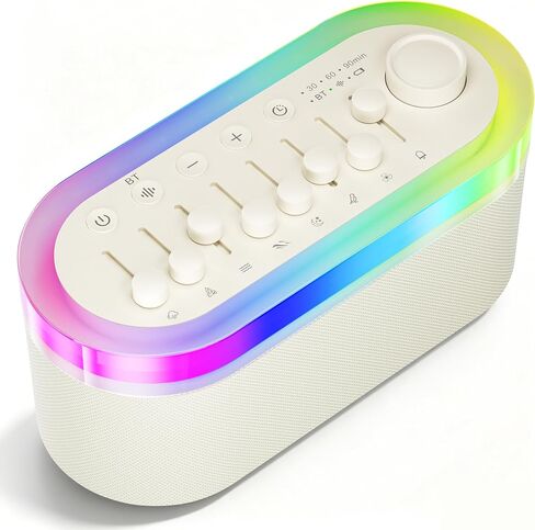 Portable Bluetooth Speaker, 10W HD Sound，9 Adjustable RGB Modes in Kuwait