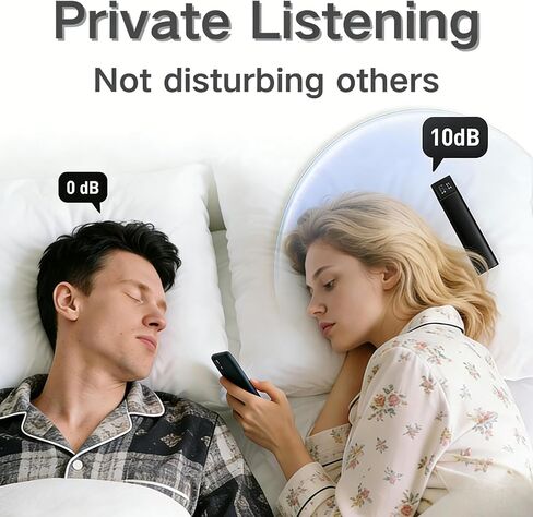 Pillow Speaker for Sleeping, Bone Conduction Under Pillow Speaker for Side Sleeper, 36 Built-in White Noise, Auto-Off Timer, Portable Sleep Speaker for Home Travel, Wireless Bluetooth Connect (Black) in Kuwait