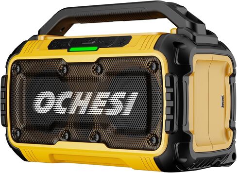 Cordless Bluetooth Speaker for DeWalt 20V Max Batteries, 80W Portable Jobsite Stereo Speaker with Dual Speakers and USB Port, Suitable for Camping, Home, Jobsite and Parties(No Battery/Charger) in Kuwait