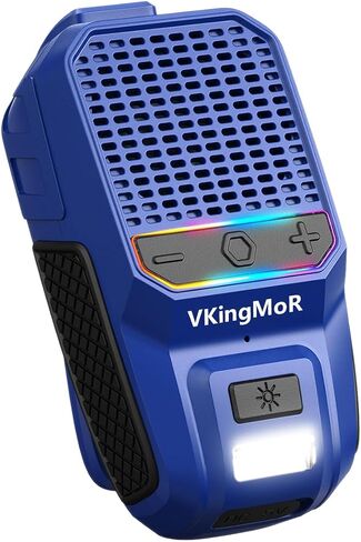 Wearable Bluetooth Speaker, Clip-On Mini Speaker with Built-in Mics,Blue in Kuwait