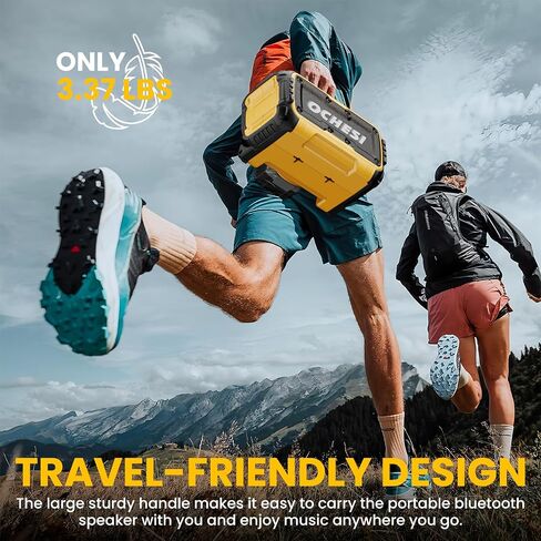 Cordless Bluetooth Speaker for DeWalt 20V Max Batteries, 80W Portable Jobsite Stereo Speaker with Dual Speakers and USB Port, Suitable for Camping, Home, Jobsite and Parties(No Battery/Charger) in Kuwait