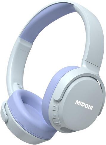 MIDOLA Headphones for Kids Bluetooth 5.4 Wireless 68H Play Time Volume Limit 85/94dB Over-Ear Foldable Headset,with Mic Wired Aux for Toddler Child Boy Girl School Pad Tablet Pink in Kuwait