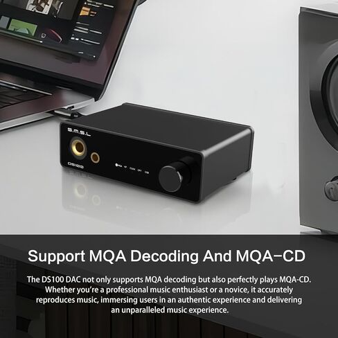 SMSL DS100 MQA CD DAC Headphone Amplifier CS43131 Chip Stereo Audio DAC in Saudi Arabia