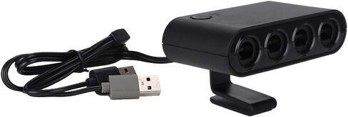 Three in One Handle NGC Adapter Converter Switch Wi i U PC Plug and Play High Durability for NINT ENDO GAM ECUBE Controllers in Kuwait