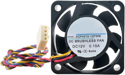 ACP4015-12PWM 4cm 40mm High Speed Cooling Fan 40x40x15mm DC12V 0.15A 4-Pin PWM for CPU Micro Device 8800/9800rpm in Kuwait