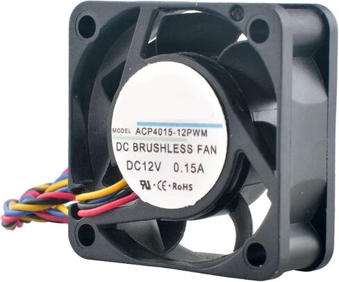 ACP4015-12PWM 4cm 40mm High Speed Cooling Fan 40x40x15mm DC12V 0.15A 4-Pin PWM for CPU Micro Device 8800/9800rpm in Kuwait