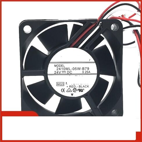 2410ML-05W-B79 6025 60mm X 25mm DC 24V 0.25A High-Speed Cooling Fan with Alarm Industrial & Inverter Applications in Kuwait