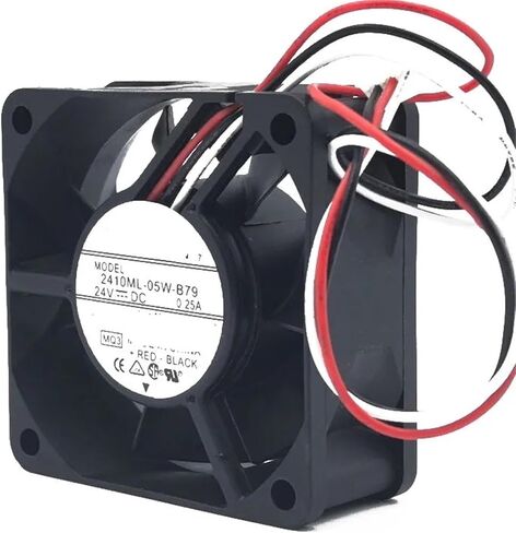 2410ML-05W-B79 6025 60mm X 25mm DC 24V 0.25A High-Speed Cooling Fan with Alarm Industrial & Inverter Applications in Kuwait