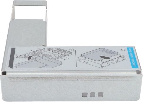 High Stability 2.5in to 3.5in SSD Adapter Hard Drive Tray for PowerEdge R710 R730 Series, Silver, 1 Piece in Kuwait