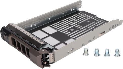 3.5in Hard Drive Tray Durable Metal SAS for R730 R820 R920 1x Tray and 4X Screws in Kuwait