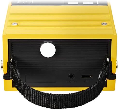 Audio-Technica 2023 AudioTechnica AT-SB727 Sound Burger Portable Turntable with Bluetooth (Yellow) (Renewed) in Kuwait