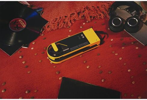 Audio-Technica 2023 AudioTechnica AT-SB727 Sound Burger Portable Turntable with Bluetooth (Yellow) (Renewed) in Kuwait