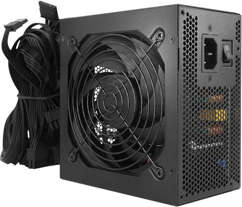 600W Power Supply 80 Plus Gold Gaming PSU Non Modular ATX Form Factor in Saudi Arabia