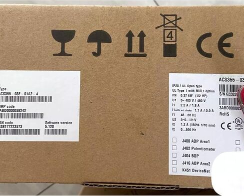 SMOCONE Expedited ACS355-03E-01A2-4 New and Sealed in Box ACS35503E01A24 1 Year Warranty in Saudi Arabia