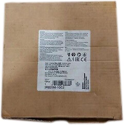 SMOCONE Expedited 3RB2066-1GC2 New and Sealed in Box 3RB20661GC2 1 Year Warranty in Saudi Arabia
