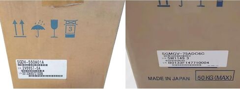SMOCONE Expedited SGMGV-75ADC6C+SGDV-550A01A New and Sealed in Box SGMGV75ADC6C+SGDV550A01A 1 Year Warranty and Fast in Kuwait
