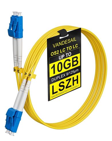 LC to LC Fiber Patch Cable Single Mode OS2, 150FT(45.7M) in Saudi Arabia
